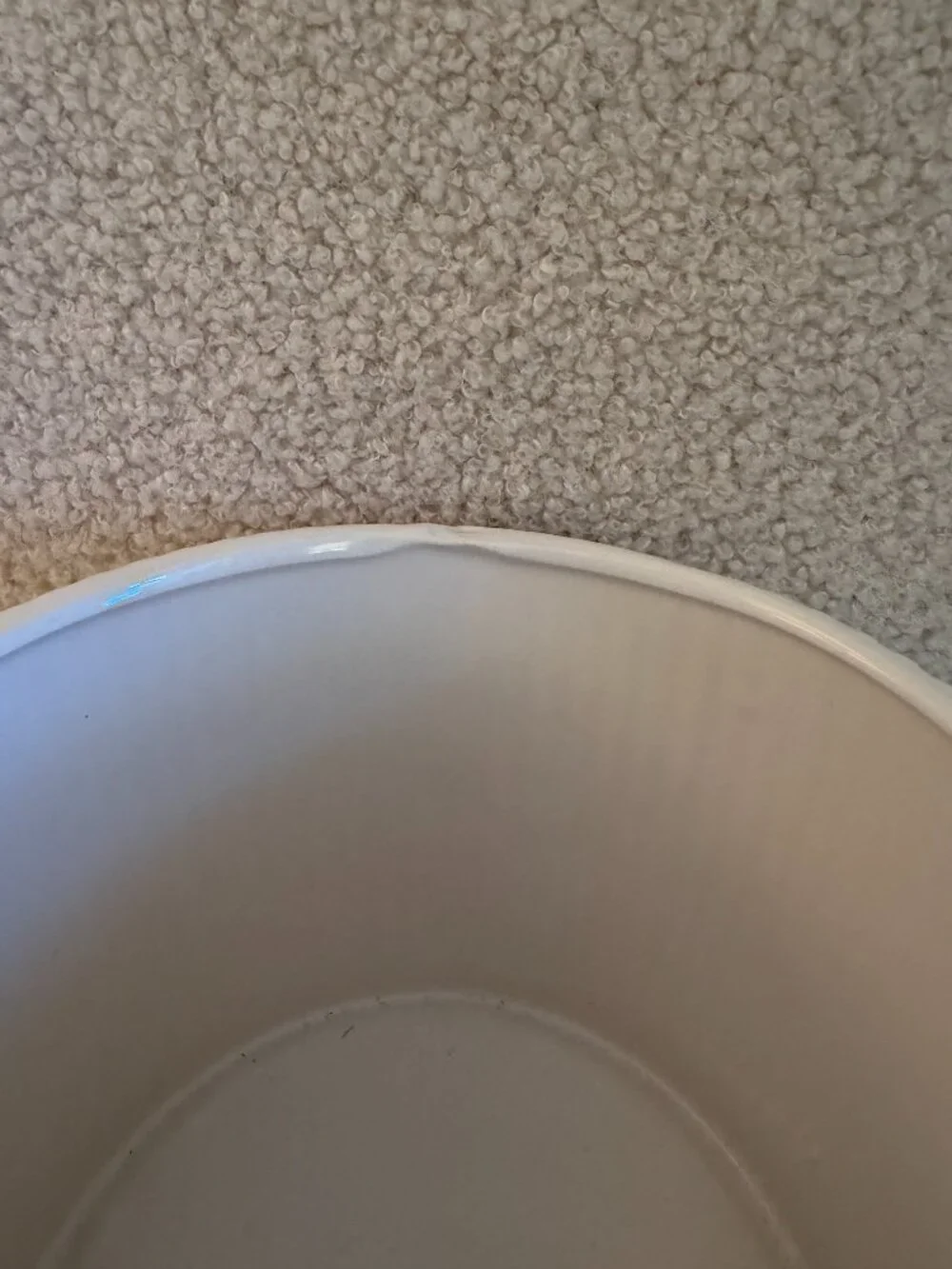 Fluted Ceramic Round Planter Pot